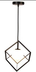 LAMPA WISZĄCA WEERT 1 CZARNY ZŁOTY 115x15x15