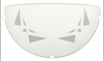 TRIAS LAMPA SUFITOWA PLAFON1/2  E-27 1X60W BIAŁY