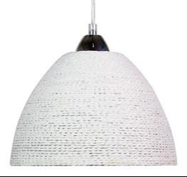 BRAID LAMPA WISZĄCA 230 1X60W E27 BIAŁY