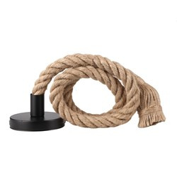 ZAWIESIE METALOWE RL-LPP060CX 1X60W E27 SZNUROWE