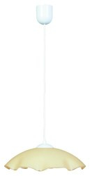 DAMA LAMPA WISZĄCA 32 CM 1X60W E27  BEŻOWY