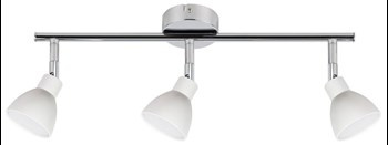 ROY LAMPA SUFITOWA LISTWA 3X5W LED COB GŁÓWKA OKRĄGŁA 1E Z PRZEGUBEM KD SYSTEM BIAŁY