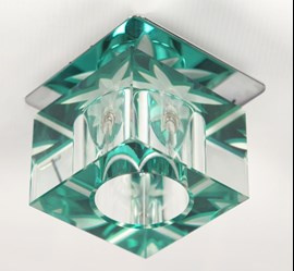 SK-47 CH/GR-T G4 OPR.STROP.STAŁA KRYSZTAŁ 20W G4 KOSTKA TŁO ZIELONE