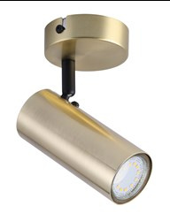 COLLY LAMPA KINKIET MOSIĄDZ 1X15W GU10 KLOSZ MOSIĄDZ