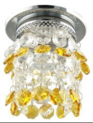 SK-68 CH/YE MR16 CHROM OPR. STROP. DEKORACYJNA ŻÓŁTA MR16 50W