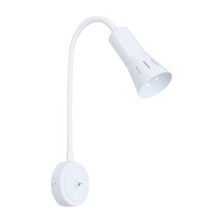 ARENA KINKIET WYSIĘGNIK 1*40W R50 E14 BIAŁY