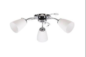 URSELLA LAMPA SUFITOWA 3X40W E14 BIAŁY