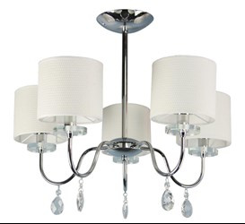 ESTERA LAMPA WISZĄCA 5X40W E14 CHROM