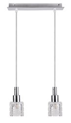 RUBIK ZWIS 2X40 G9 CHROM+KRYSZTAŁ