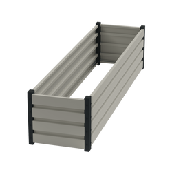 Kwietnik-Rabata Ogrodowa 40x50x200 Biały Warzywnik + PIANKA
