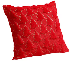 Poszewka Świąteczna Czerwona