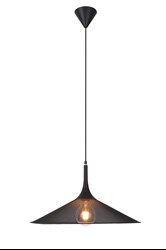LAMPA WISZACA KIRUNA L 1 CZARNY 110x50x50