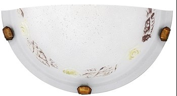 RÓŻA LAMPA SUFITOWA PLAFON1/2   1X60W