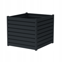 Kwietnik-Rabata Ogrodowa 80x100x100 Antracyt Warzywnik + PIANKA