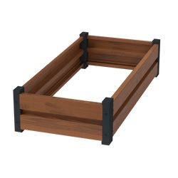 Kwietnik-Rabata Ogrodowa 20x50x100 Drewnopodobny Warzywnik + PIANKA