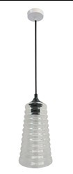 MANILA LAMPA WISZĄCA 15 1X60W E27 BEZBARWNY