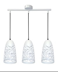 SABRIN LAMPA WISZĄCA  3X60W E27 BIAŁY