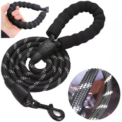 SMYCZ ODBLASKOWA TRENINGOWA DLA PSA RĄCZKA MOCNA