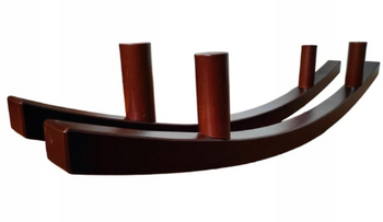 Płozy bujane nogi bieguny do fotela USZAK - WENGE