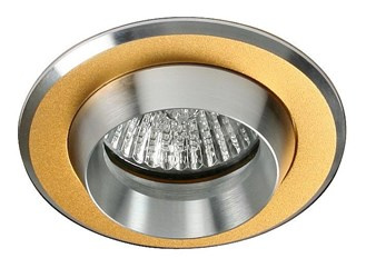 SA-02 SNG/AL MR16 SAT ZŁOTO OPR.STROPOWA STAŁA ALUMINIUM