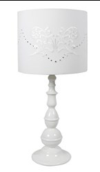 LANS LAMPA 1X60W E27 BIAŁA