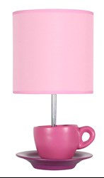 CYNKA LAMPA GABINETOWA 1X60W E27 RÓŻOWY