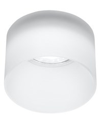 LAMPA SUFITOWA TUBA 1X50W GU10 MROŻONY ŚR. 7,8 CM