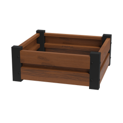 Kwietnik-Rabata Ogrodowa 20x50x50 Drewnopodobny Warzywnik + PIANKA