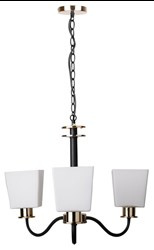 SCHUBERT LAMPA WISZĄCA 3X40W E27 CZARNY