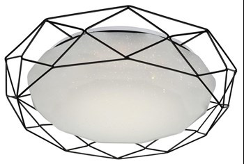 LAMPA PLAFON SVEN 43 24W LED 4000K CZARNY