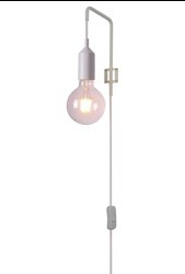 KINKIET LAREN 1 BIAŁY