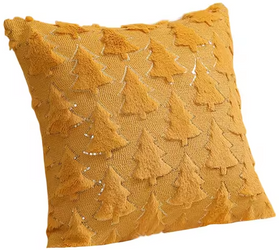 Poszewka Świąteczna Żółta