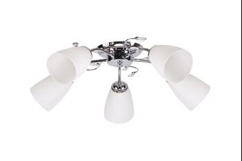 URSELLA LAMPA SUFITOWA 5X40W E14 BIAŁY