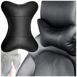 Poduszka PU/włókno czarna