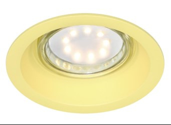 SA-12 YE GU10 MAX 35W 230V oczko sufitowe  lampa sufitowa  kolor żółty  materiał aluminim  kolor żółty