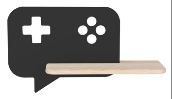 LAMPA CONSOLE KINKIET ŚCIENNY 5W LED IQ KIDS CZARNY