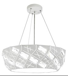 GLANCE LAMPA WISZĄCA 36 4X40W G9  Z ŻARÓWKĄ BIAŁY