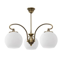 ORBIT LAMPA WISZĄCA 3X60W E27 PATYNOWA MIEDŹ
