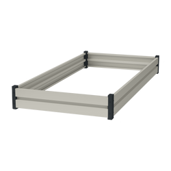 Kwietnik-Rabata Ogrodowa 20x100x200 Biały Warzywnik + PIANKA