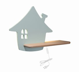 HOUSE LAMPA KINKIET 4W LED 4000K KP IQ KIDS Z PRZEWODEM Z WŁ. I WTYCZKĄ MIĘTOWY