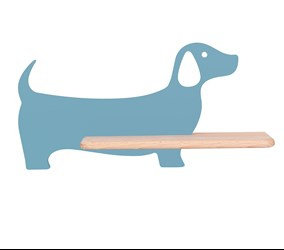 Dog lampa kinkiet 5w led 4000k iq kids niebieski