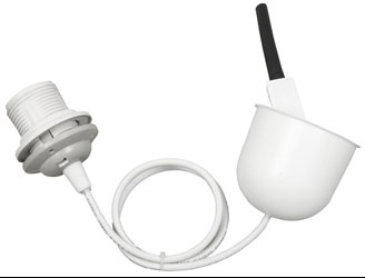 LINKA BIAŁA BEZ OSŁONKI 1X60W E27