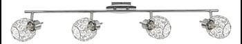HORUS LAMPA SUFITOWA LISTWA 4X40W G9 CHROM
