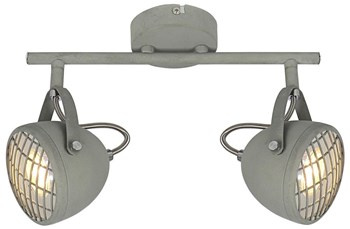 PENT LAMPA SUFITOWA LISTWA 2X50W GU10  BETONOWY SZARY