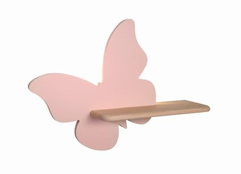Butterfly lampa kinkiet 5w led 4000k iq kids różowy