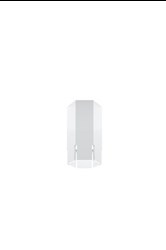 LAMPA SUFITOWA TUBA 1X25W GU10 6,3/12 BIAŁY