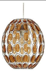 SELMA LAMPA WISZĄCA 25 1X40W E27 POMARAŃCZOWY + LINKA 85-10523