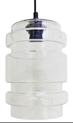 LAMPA WISZĄCA DECORADO 18 1X60W E27 KLOSZ BEZBARWNY