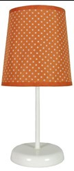 GALA LAMPA 1X40W E14 POMARAŃCZOWA W KROPKI