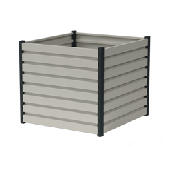 Kwietnik-Rabata Ogrodowa 80x100x100 Biały Warzywnik + PIANKA